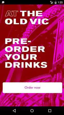 Play The Old Vic Drinks App