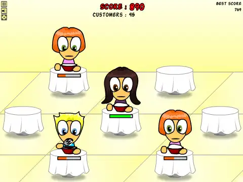 Play The One Fork Restaurant DX as an online game The One Fork Restaurant DX with UptoPlay