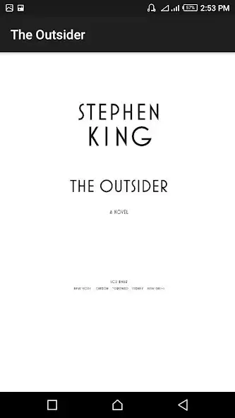 Play The Outsider by Stephen King as an online game online The Outsider by Stephen King with UptoPlay Play The Outsider by Stephen King as an online game The Outsider by Stephen King with UptoPlay