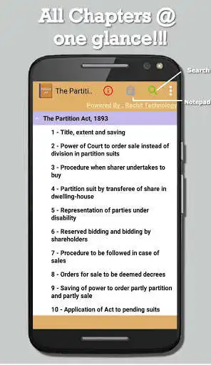 Play APK The Partition Act 1893  and enjoy The Partition Act 1893 with UptoPlay com.rachittechnology.ThePartitionAct1893