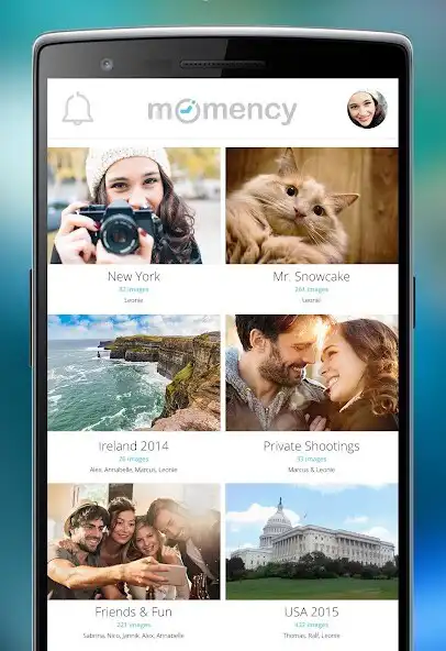 Play The Photo App - momency  and enjoy The Photo App - momency with UptoPlay