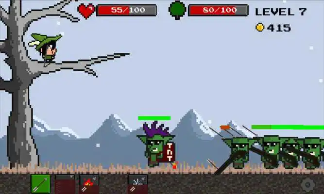 Play The Pixel Hero: Archercraft