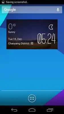 Play The plain night weather widget