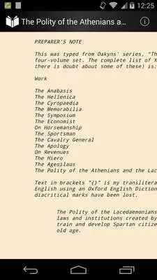 Play The Polity of the Athenians