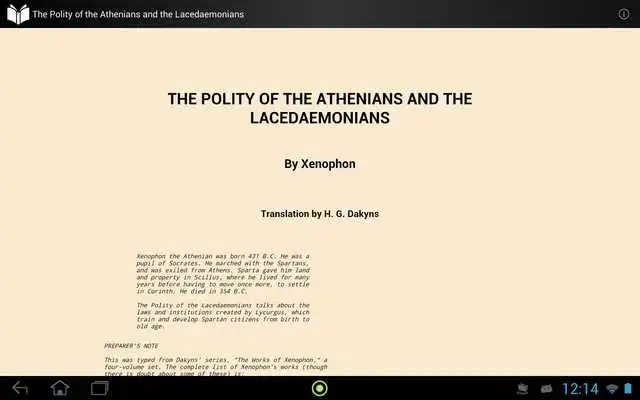 Play The Polity of the Athenians