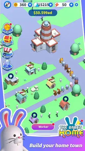 Play The Rabbit Home as an online game The Rabbit Home with UptoPlay