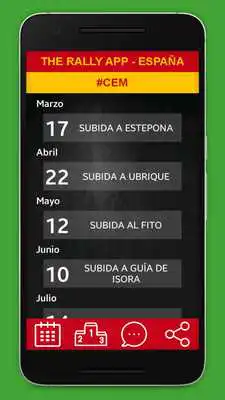 Play The Rally App - Spain