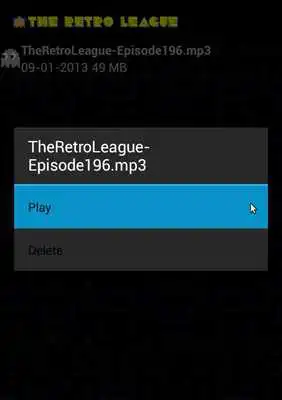 Play The Retro League Podcast Play The Retro League Podcast