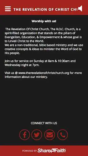 Play The Revelation Of Christ Church as an online game online The Revelation Of Christ Church with UptoPlay com.sharefaith.sfchurchapp_03b3450d0480f947 Play The Revelation Of Christ Church as an online game The Revelation Of Christ Church with UptoPlay