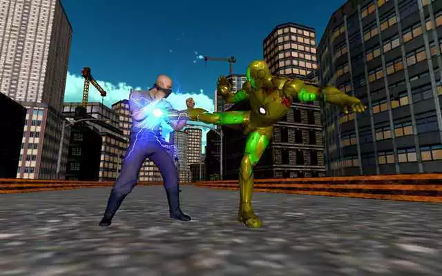 Play The Revenge Of Iron Hero