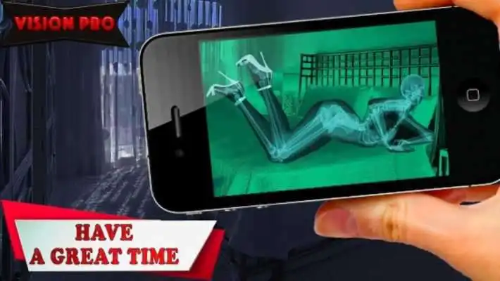 Play Thermal vision camera effects