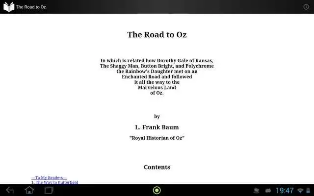 Play The Road to Oz
