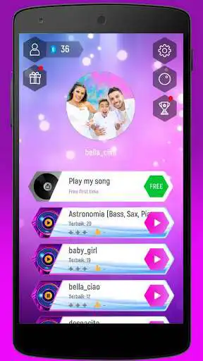 Play The Royalty Family Magic Tiles Hop Games  and enjoy The Royalty Family Magic Tiles Hop Games with UptoPlay