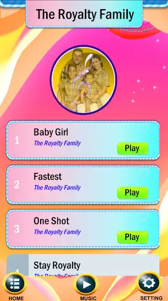Play The Royalty Family Piano Game  and enjoy The Royalty Family Piano Game with UptoPlay