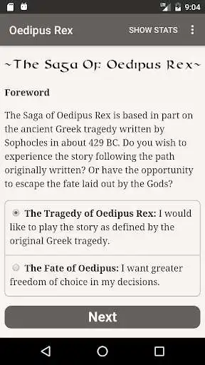 Play The Saga of Oedipus Rex as an online game The Saga of Oedipus Rex with UptoPlay