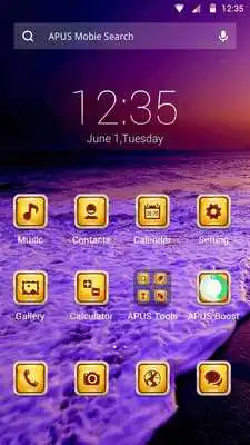 Play The Seabeach theme for APUS