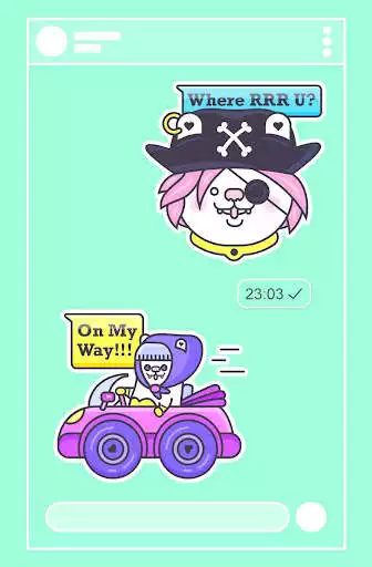 Play The Shmancy Stickers for WhatsApp as an online game The Shmancy Stickers for WhatsApp with UptoPlay