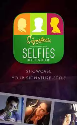 Play The Signature Selfies App