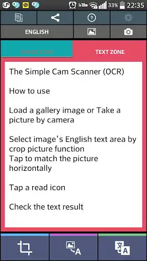 Play The Simple Text Scanner (OCR) as an online game The Simple Text Scanner (OCR) with UptoPlay