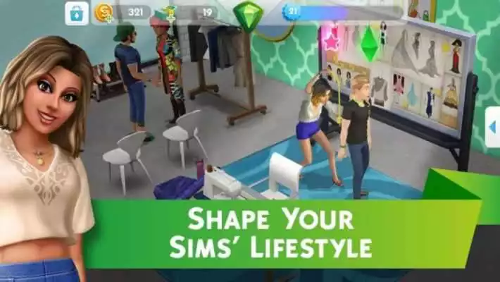 使用 UptoPlay 将 The Sims™ Mobile 作为在线游戏玩 The Sims™ Mobile