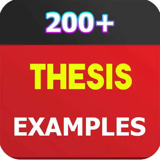 Play Thesis Examples & Writing Tips APK