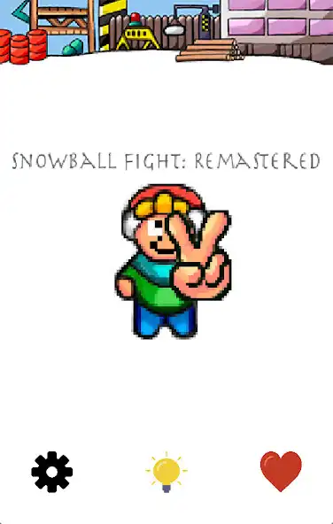 Play The Snowball Fight: Remastered V2  and enjoy The Snowball Fight: Remastered V2 with UptoPlay