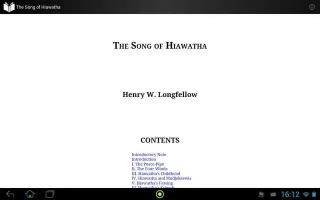 Play The Song of Hiawatha