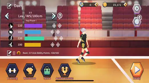 Play The Spike - Volleyball Story as an online game The Spike - Volleyball Story with UptoPlay