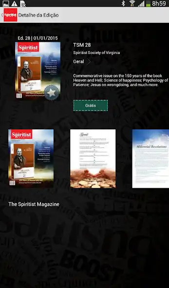 Play The Spiritist Magazine as an online game The Spiritist Magazine with UptoPlay