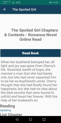 Play The Spoiled Girl - Romance Novel Books as an online game online The Spoiled Girl - Romance Novel Books with UptoPlay com.theearth.spoiledgirl Play The Spoiled Girl - Romance Novel Books as an online game The Spoiled Girl - Romance Novel Books with UptoPlay