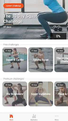 Play The Squat Challenge - 30 Day Workout Program  and enjoy The Squat Challenge - 30 Day Workout Program with UptoPlay