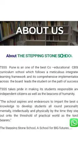Play The Stepping Stone School as an online game The Stepping Stone School with UptoPlay