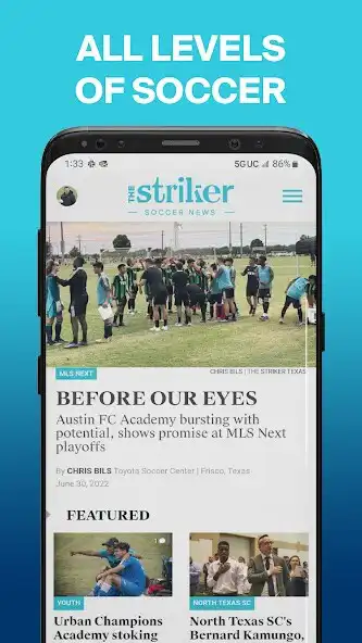 Play The Striker Soccer News  and enjoy The Striker Soccer News with UptoPlay