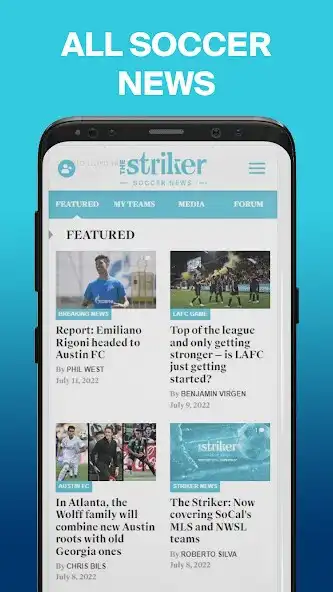 Play The Striker Soccer News as an online game The Striker Soccer News with UptoPlay