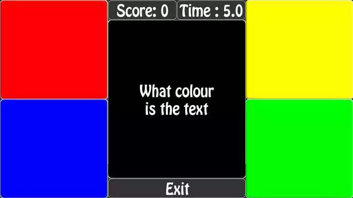 Play The Stroop Effect