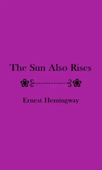 Play The Sun Also Rises - eBook  and enjoy The Sun Also Rises - eBook with UptoPlay