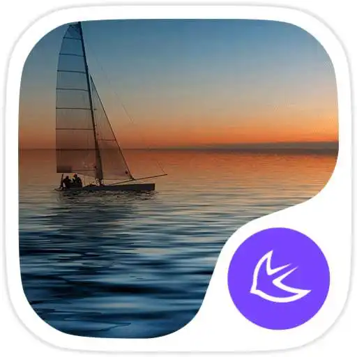 Free play online The Sunset-APUS Launcher theme APK