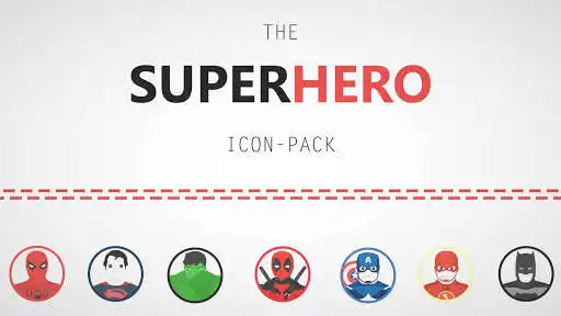 Play The Superhero-Icon Pack/Theme