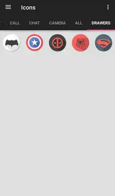 Play The Superhero-Icon Pack/Theme