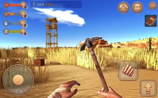 Play The Survival: Island adventure 3D as an online game The Survival: Island adventure 3D with UptoPlay