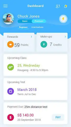 Play The Swim Starter as an online game The Swim Starter with UptoPlay