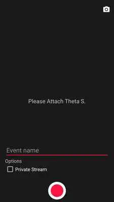 Play Theta S Live for YouTube