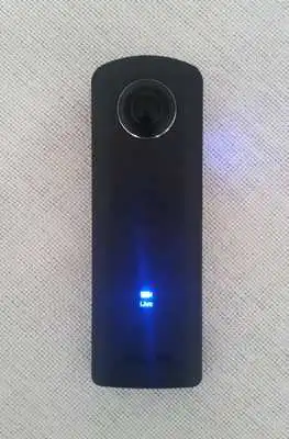 Play Theta S Live for YouTube