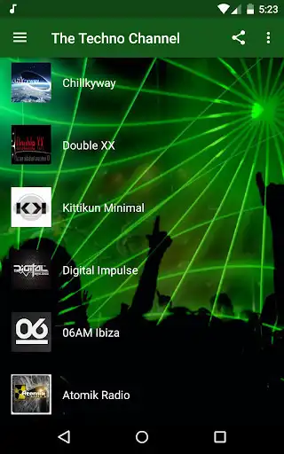 Play The Techno Channel - Live Electronic Music Radios as an online game The Techno Channel - Live Electronic Music Radios with UptoPlay