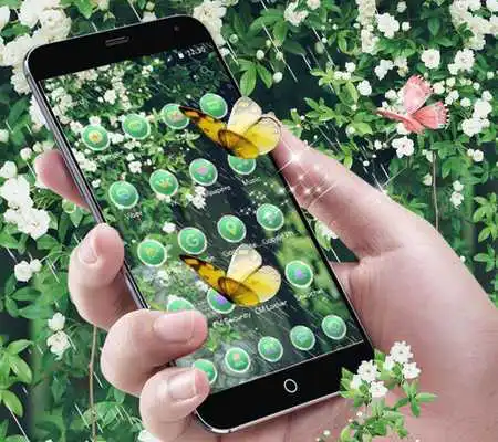Play The Theme of Spring Raindrops and Flowers