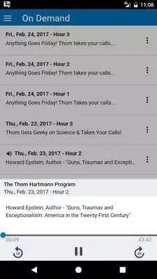 Play The Thom Hartmann Program