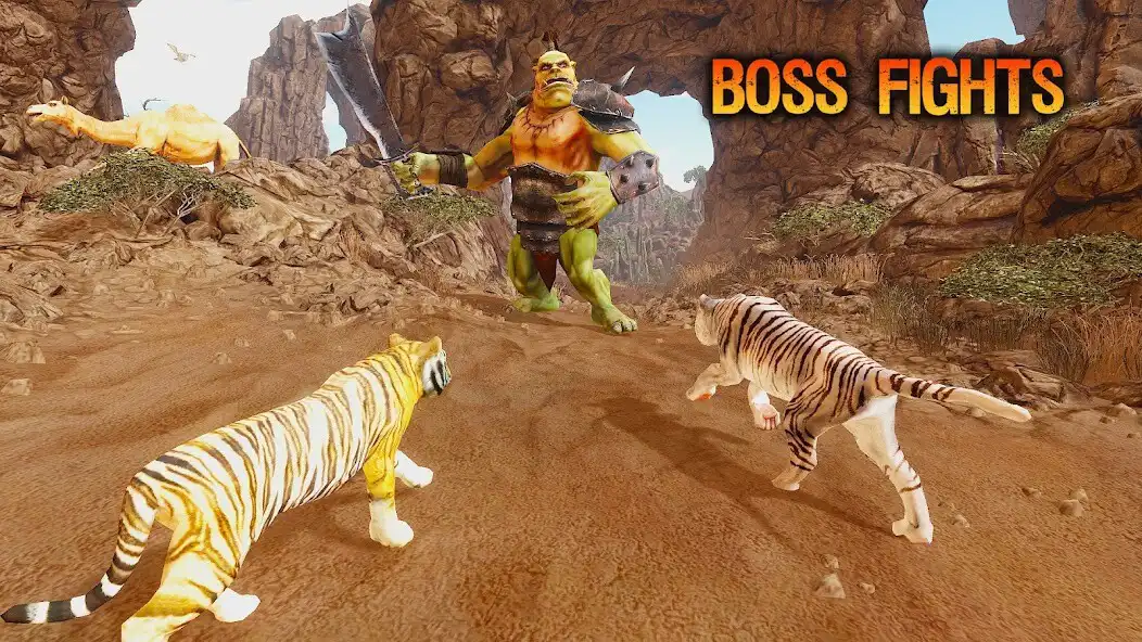 Play The Tiger - Animal Simulator as an online game The Tiger - Animal Simulator with UptoPlay