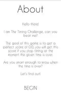 Play The Timing Challenge