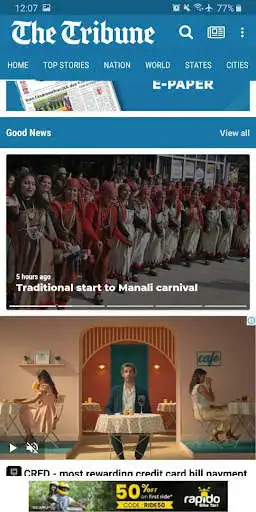 Play The Tribune, Chandigarh, India as an online game The Tribune, Chandigarh, India with UptoPlay