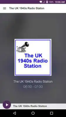 Play The UK 1940s Radio Station